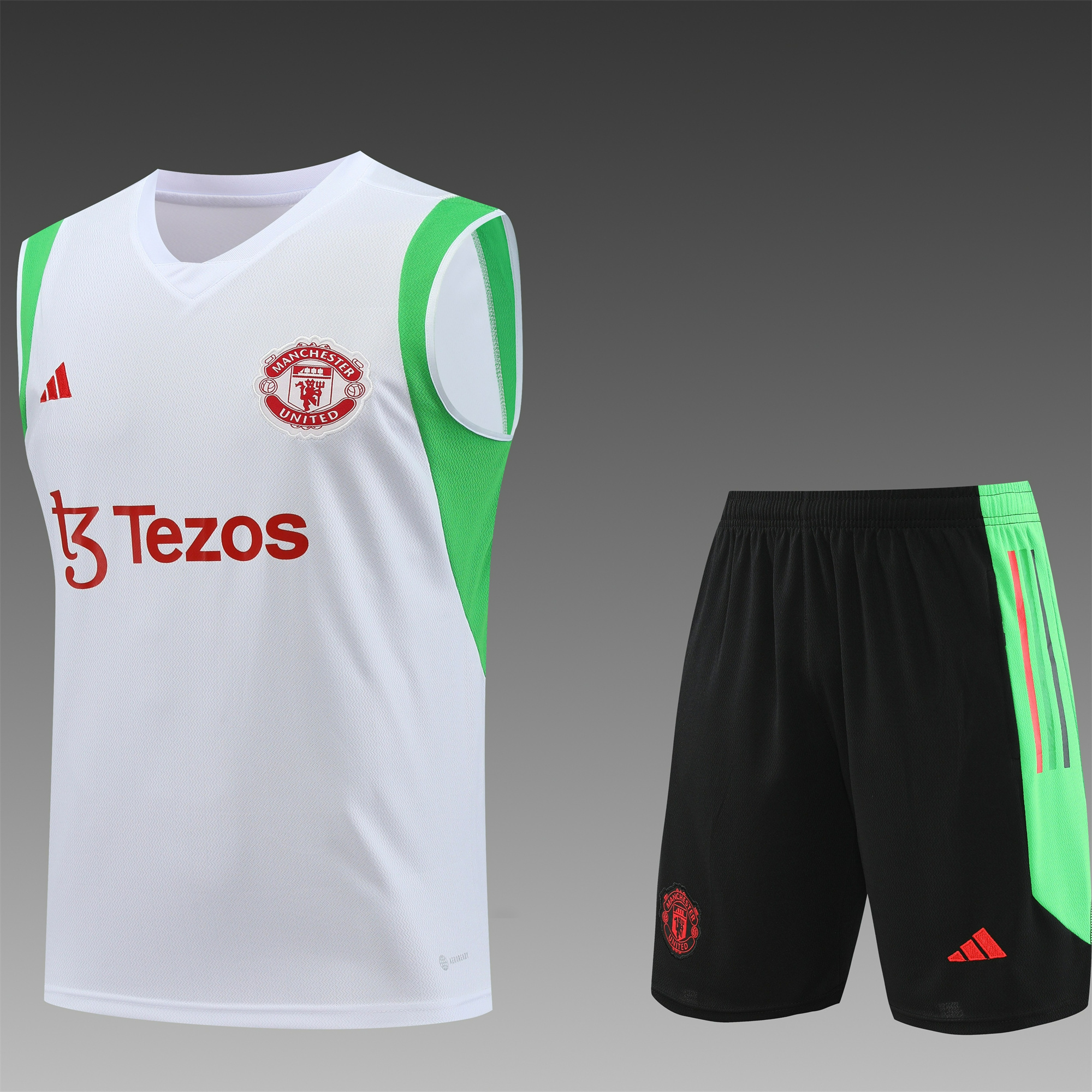 Manchester United 23-24 Vest Training Set White